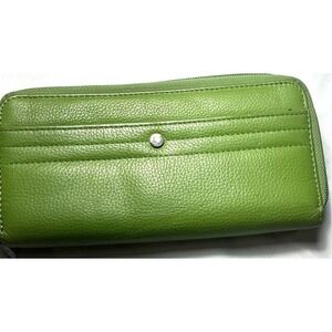 GENUINE LEATHER  With 2-Zip - Pockets
